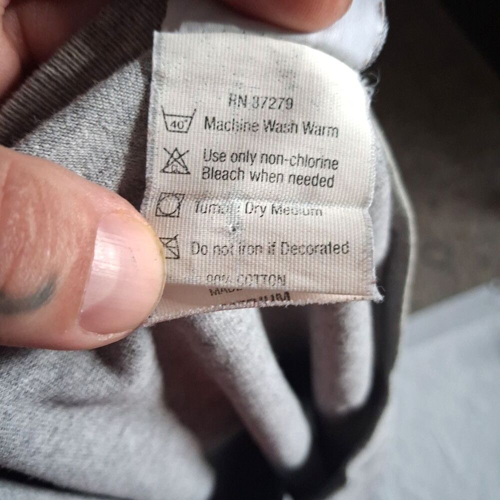 Vintage city M tank top Mens founded 1997 Gray Basketball Active wear Graphic - Picture 4 of 12